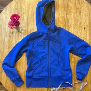 LuLuLemon Zip-Up Sweatshirt/Jacket, Blue, Sz. M